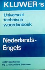 Kluwers, Universeel Technisch Woordenboek. N-E en E-N., Boeken, Ophalen of Verzenden, Zo goed als nieuw, Nederlands