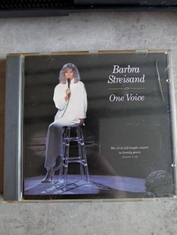 Barbra Streisand - One Voice  /  cd beschikbaar voor biedingen