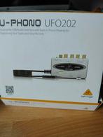 Behringer U-Phono UFO202 USB Audio Interface, Ophalen of Verzenden, Zo goed als nieuw