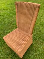 Rieten stoelen 3 stuks, Ophalen, Gebruikt, Bruin