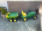 Traptrekker met kiepkar, Kinderen en Baby's, Ophalen of Verzenden, Gebruikt, Overige merken