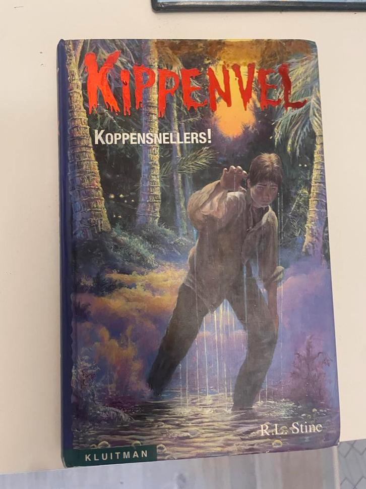Kippenvel: Koppensnellers! R.L. Stine, Boeken, Kinderboeken | Jeugd | onder 10 jaar, Gelezen, Fictie algemeen, Ophalen of Verzenden