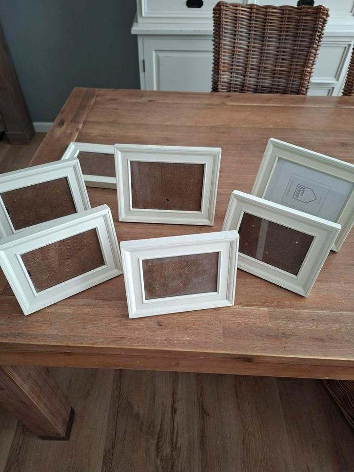 7 Fotolijsten: 3x 13x18, 4x 10x15, Audio, Tv en Foto, Fotografie | Fotolijsten, Gebruikt, Ophalen of Verzenden