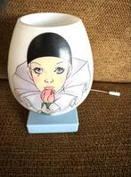 Pierrot Wandlampje jaren 70 opaalglas, Gebruikt, Pirrot, Ophalen of Verzenden, Pirrot