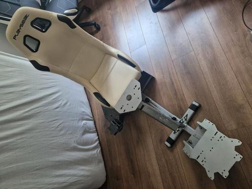 Playseat evolution crème met shakelpookhouder, Spelcomputers en Games, Spelcomputers | Overige, Zo goed als nieuw, Ophalen