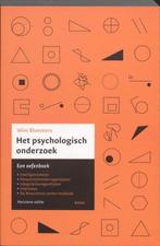 HET PSYCHOLOGISCHE ONDERZOEK ambo WIM BLOEMERS, Boeken, Gelezen, Ophalen of Verzenden, Ontwikkelingspsychologie