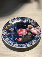Wandbord heinen delfstblauw nieuwstaat 26 cm delfts blauw, Ophalen