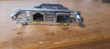 cisco netwerkkaart EHWIC-1GE-SFP-CU V01 beschikbaar voor biedingen