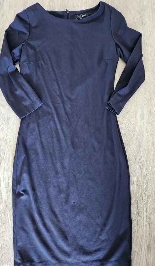 Jurk LaDress, maat S, Kleding | Dames, Jurken, Zo goed als nieuw, Maat 36 (S), Blauw, Knielengte, Verzenden