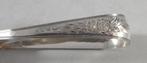 Grote zilveren klontjestang Biedermeier antiek 835 zilver, Ophalen of Verzenden, Zilver