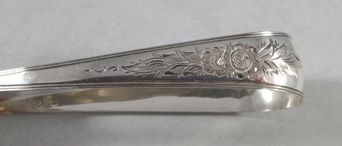 Grote zilveren klontjestang Biedermeier antiek 835 zilver, Antiek en Kunst, Antiek | Goud en Zilver, Zilver, Ophalen of Verzenden