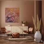 Groot modern abstract schilderij, Ophalen of Verzenden