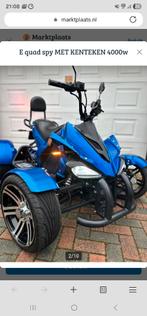 Spy Racing 4000W Quad E8 E-performance 2024 Blue, Ophalen, Zo goed als nieuw