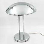 Ikea mushroom robert sonneman tafellamp design zilver kleur, Ophalen of Verzenden, Gebruikt, Minder dan 50 cm