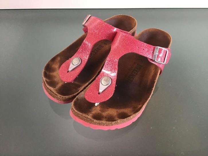 GRATIS VERZENDEN | BIRKENSTOCK GIZEH roze slippers 36, Kleding | Dames, Schoenen, Zo goed als nieuw, Slippers, Roze, Verzenden