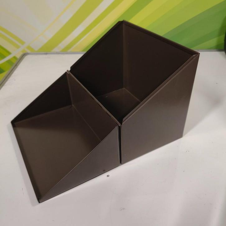 Retro Industriele kaartenbak 18,5x22x14,5 cm ``Afgeprijsd``, Huis en Inrichting, Kasten | Ladekasten, Gebruikt, Minder dan 100 cm