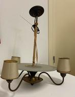 Plafondlamp, Ophalen, Gebruikt, Glas, 50 tot 75 cm