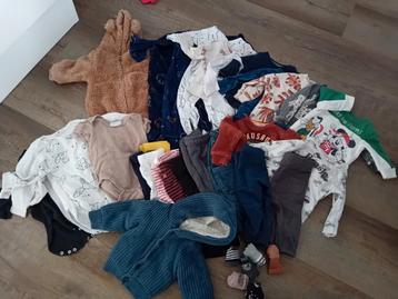Pakket winterkleding jongen maat 62/68 beschikbaar voor biedingen
