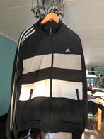Adidas vintage trainingsjack maat L, Kleding | Heren, Sportkleding, Beige, Algemeen, Ophalen of Verzenden, Zo goed als nieuw