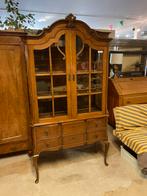 Vitrine kast, Huis en Inrichting, Kasten | Vitrinekasten, Ophalen, 100 tot 150 cm, Zo goed als nieuw, 150 tot 200 cm