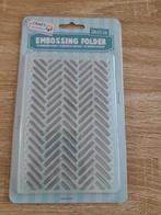 Embossing Folder 10x15 cm, Ophalen of Verzenden, Zo goed als nieuw, Overige thema's