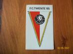 Embleem FC Twente 65 seizoen 72-73 ( Kolibri stickers), Zo goed als nieuw, Poster, Plaatje of Sticker, Verzenden, F.C. Twente