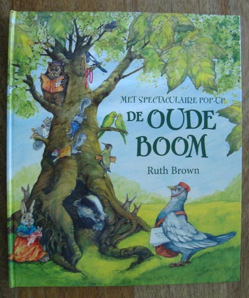 De Oude Boom met spectaculaire pop-up - Ruth Brown - hc, Boeken, Kinderboeken | Jeugd | onder 10 jaar, Zo goed als nieuw, Ophalen of Verzenden