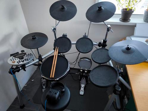 Fame DD-8000 E-Drum - 10 Delig - Compleet en startklaar, Muziek en Instrumenten, Drumstellen en Slagwerk, Gebruikt, Overige merken