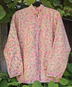 Vintage India geborduurd jasje romy Boomsma hippie, Ophalen of Verzenden, Zo goed als nieuw, Maat 38/40 (M), Roze