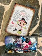 Disney Parks USA metalen signs, Ophalen, Overige figuren, Zo goed als nieuw, Beeldje of Figuurtje