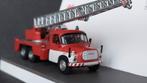 Tatra T148 Feuerwehr ladder 1;87 Schuco Metal Pol, Hobby en Vrije tijd, Modelauto's | 1:87, Ophalen of Verzenden, Zo goed als nieuw
