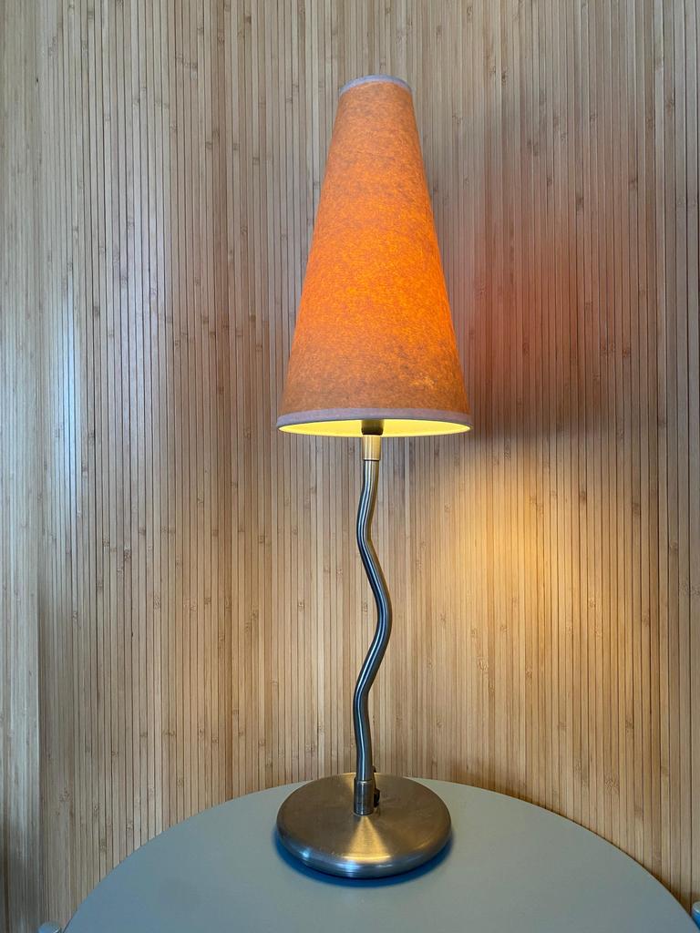 Vintage IKEA lamp Antimon, Ophalen of Verzenden, Zo goed als nieuw, Metaal, Minder dan 50 cm