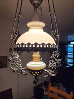 Antieke oliehanglamp, Antiek en Kunst, Ophalen