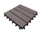 Te koop 12 stuks tuintegels HKC grijs houtnerf 30x30 cm, Ophalen, Nieuw, Composiet