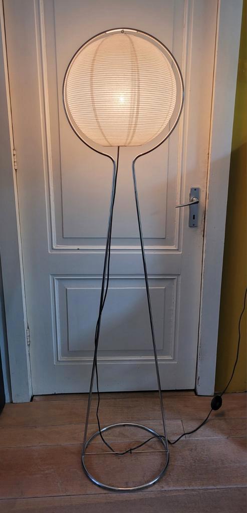 IKEA Väte vloerlamp / staande lamp, Huis en Inrichting, Lampen | Vloerlampen, Gebruikt, 150 tot 200 cm, Metaal, Overige materialen