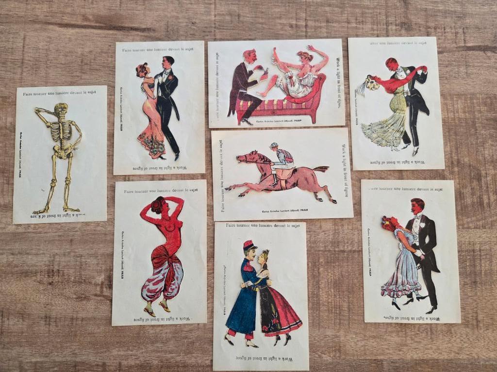 Cartes Animees Lambert, Antiek en Kunst, Kunst | Overige Kunst, Ophalen of Verzenden