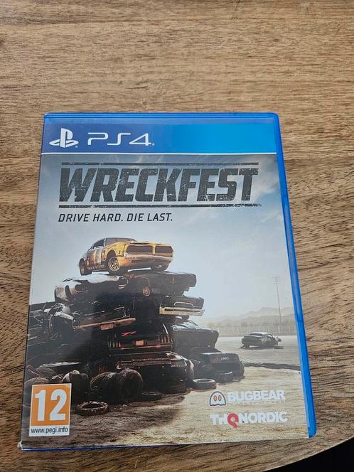 Wreckfest, PS4, Spelcomputers en Games, Games | Sony PlayStation 4, Zo goed als nieuw, Overige genres, Vanaf 12 jaar, Ophalen of Verzenden