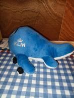 KLM vliegtuig knuffel 24 cm groot, Ophalen of Verzenden, Zo goed als nieuw, Overige typen