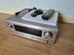 Denon AVR-2106 Receiver 7.1 compleet met microfoon en afsta., Gebruikt, Denon, Ophalen of Verzenden, 120 watt of meer
