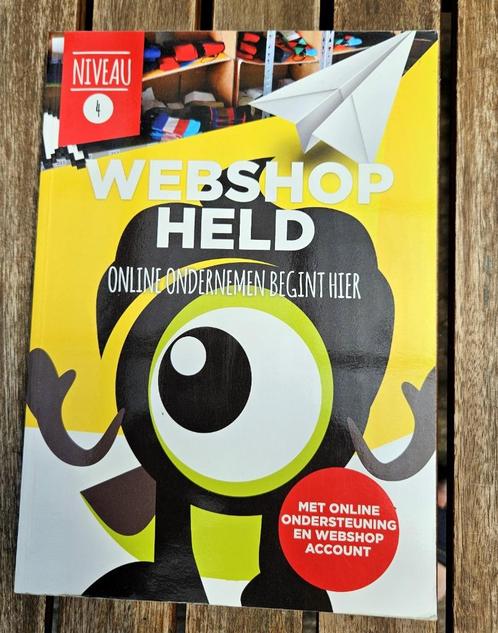 ZGAN Webshopheld niveau 4 – ideaal voor MBO of eigen webshop, Boeken, Schoolboeken, Zo goed als nieuw, Informatica en Computer