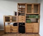 Vintage houten stellingkast - Ivar look, Ophalen, Zo goed als nieuw