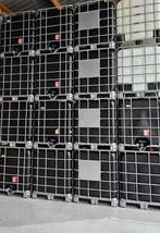 IBC containers 1000l zwart en wit, Tuin en Terras, Regentonnen, 150 liter of meer, Ophalen of Verzenden, Zo goed als nieuw