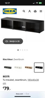 Besta Tv Meubel- ikea, Huis en Inrichting, Kasten | Televisiemeubels, Ophalen of Verzenden, Zo goed als nieuw, 25 tot 50 cm, Minder dan 100 cm