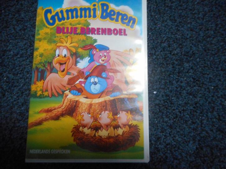 DE GUMMIBEREN "Blije Berenboel" Disney Klassieker Op VIDEO!, Cd's en Dvd's, VHS | Kinderen en Jeugd, Zo goed als nieuw, Kinderprogramma's en -films
