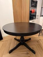 Ingatorp ikea ronde tafel, Ophalen, 100 tot 150 cm, Rond, Zo goed als nieuw