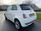 Fiat 500 2010 * 1.2 Sport * Semi-Automaat * INC NIEUWE APK T, Auto's, Gebruikt, 1242 cc, 4 cilinders, Wit