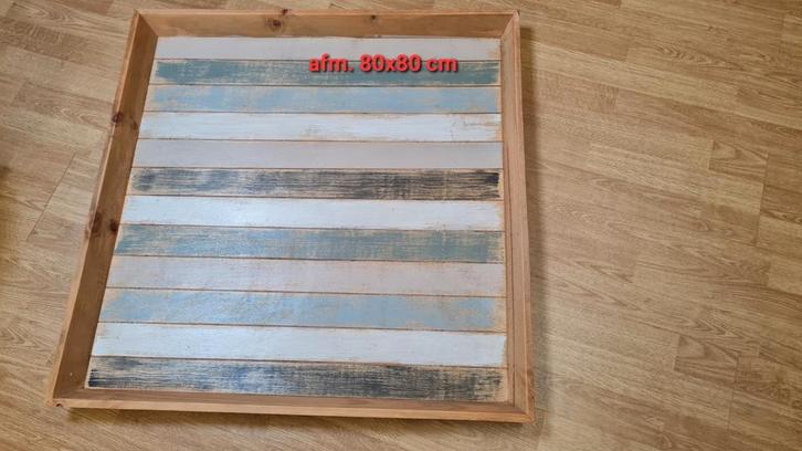 Mega groot Houten Dienblad - Decoratief & Functioneel, Hobby en Vrije tijd, Stempelen, Nieuw, Houten stempel, Ophalen of Verzenden