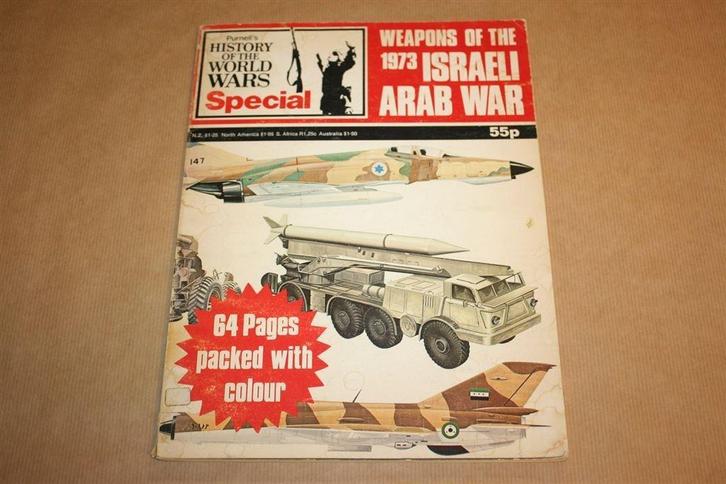 Weapons of the Israeli Arab War, 1973, Boeken, Oorlog en Militair, Gelezen, Overige onderwerpen, Tweede Wereldoorlog, Ophalen of Verzenden