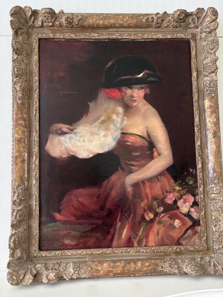 2 schilderijen Charles Watelet, Antiek en Kunst, Kunst | Schilderijen | Klassiek, Ophalen