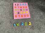 Rekenen leren foam Speelgoed, Ophalen of Verzenden, Gebruikt, Puzzelen